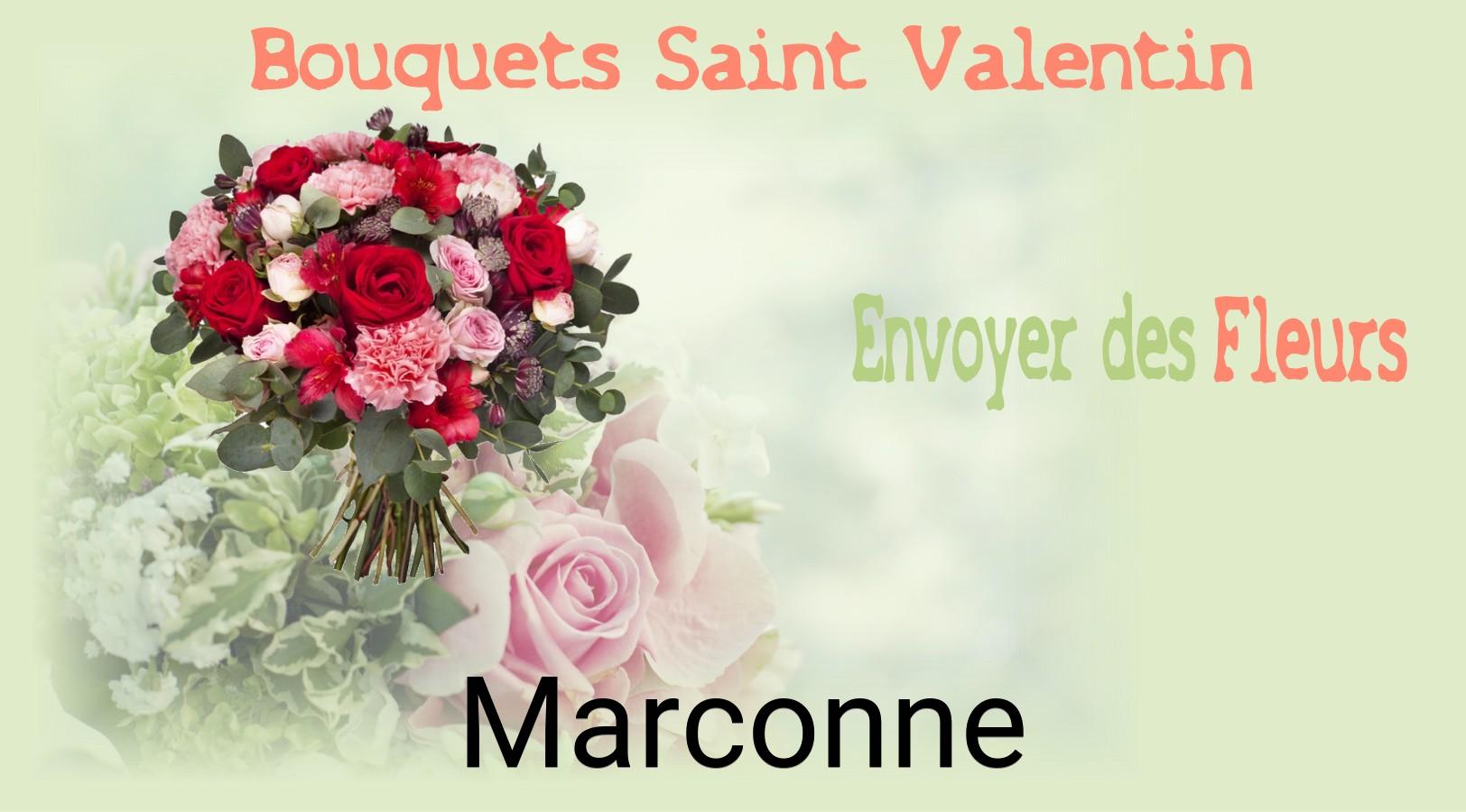 Roses de Saint-Valentin livrées à Marconne